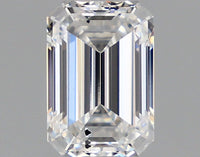 Latest 1.06 CT Emerald Shape E Color SI1 Clarity Moissanite Diamond For Cocktail Ring