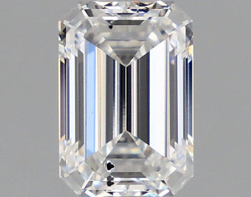 Latest 1.06 CT Emerald Shape E Color SI1 Clarity Moissanite Diamond For Cocktail Ring