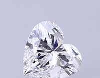 Unique VS2 Clarity 1.01 CT Heart Shape D Color Moissanite Diamond For Birthday Ring