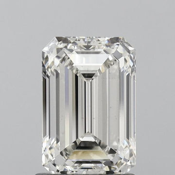 Excellent 1.54 CT Emerald Shape G Color VS2 Clarity Lab grown Diamond For Birthday Ring