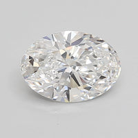 Unique 2.04 CT Oval Shape D Color VVS2 Clarity Lab grown Diamond For Propose Ring