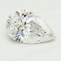 Unique 0.93 CT Pear Shape D Color VS1 Clarity Lab Grown Diamond For Still Love