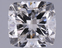 Custom Luxury 1.47 CT Cushion Shape H Color VS2 Clarity Lab Grown Diamond For Found Light