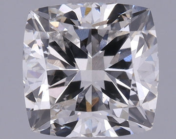 Custom Luxury 1.47 CT Cushion Shape H Color VS2 Clarity Lab Grown Diamond For Found Light