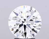 Stunning 3.11 CT Round Shape E Color VVS2 Clarity Lab Grown Diamond For Every Whisper
