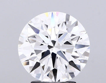 Stunning 3.11 CT Round Shape E Color VVS2 Clarity Lab Grown Diamond For Every Whisper