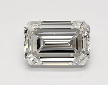Fantastic G Color SI1 Clarity 2.23 CT Emerald Shape Moissanite Diamond For Birthday Ring