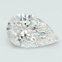 High Quality 1.05 CT Pear Shape D Color VS2 Clarity Moissanite Diamond For Someone Special Ring