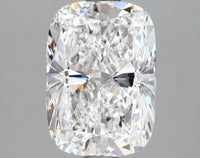 Affordable VS1 Clarity 1.92 CT Cushion Shape D Color Moissanite Diamond For Anniversary Ring