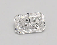Shinny 0.52 CT Radiant Shape E Color VVS1 Clarity Lab Grown Diamond For Lost Hours