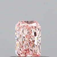 Stunning One 0.30 CT Radiant Shape Fancy Intense Pink Color VS1 Clarity Lab Grown Diamond For That Day