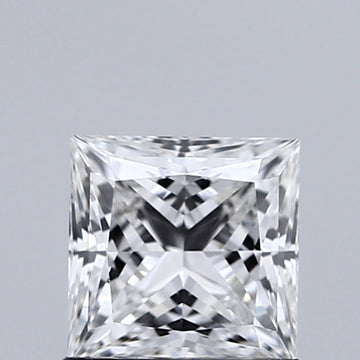 Shiny 1.00 CT Princess Shape F Color VS1 Clarity Lab grown Diamond For Wedding Ring