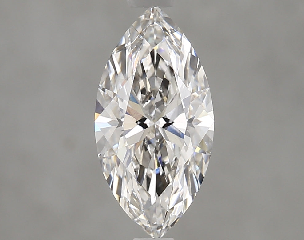 Beautiful G Color VS2 Clarity 1.28 CT Marquise Shape Moissanite Diamond For her Ring