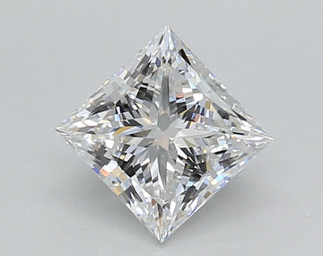 Minimalist VS1 Clarity 1.01 CT Princess Shape E Color Moissanite Diamond For her Ring