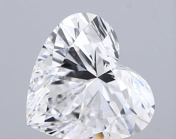 Brilliant Of 6.03 CT Heart Shape D Color VS1 Clarity Moissanite Diamond For Cocktail Shine