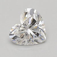 Sparkling Of 0.91 CT Heart Shape D Color VS1 Clarity Moissanite Diamond For Someone