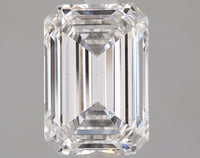 Perfect Emerald Shape G Color 2.11 CT VS2 Clarity Moissanite Diamond For Wedding Ring