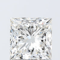Trendy 3.05 CT Princess Shape H Color VVS2 Clarity Moissanite Diamond For Someone Special Ring