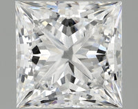 Shinny 2.00 CT Princess Shape D Color VS2 Clarity Lab Grown Diamond For Bright Echo