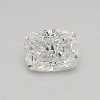Bright 0.40 CT D Color Cushion Shape VS1 Clarity Lab grown Diamond For her Ring