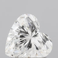 Elegant Heart Shape E Color VS1 Clarity 1.10 CT Lab grown Diamond For her Ring
