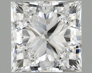 Trendy 2.01 CT Princess Shape D Color VS2 Clarity Lab Grown Diamond For Last Glow
