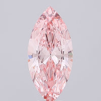 Beautiful 6.01 CT Marquise Shape Fancy Vivid Pink Color VS1 Clarity Moissanite Diamond For Special one Ring