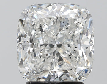 Sustainable 3.07 CT Cushion Shape F Color SI1 Clarity Moissanite Diamond For Special one Ring