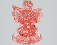 Luxury 2.12 CT Antique Shape Fancy Vivid Pink Color VS1 Clarity Lab Grown Diamond For Surprise Ring