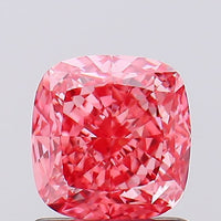 Beautiful Cushion Shape Fancy Vivid Pink Color 1.04 CT VVS2 Clarity Moissanite Diamond For Birthday Ring