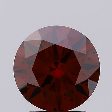 Stunning 2.32 CT Round Shape Fancy Orange Color VS1 Clarity Moissanite Diamond For Propose Ring
