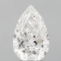 Classic 5.16 CT Pear Shape D Color VVS1 Clarity Lab Grown Diamond For Warm Dusk