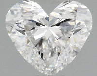 Trendy 1.07 CT Heart Shape D Color VS2 Clarity Moissanite Diamond For Anniversary Ring