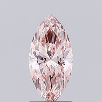 Trendy Fancy Intense Pink Color 1.03 CT Marquise Shape VS1 Clarity Lab grown Diamond For Propose Ring