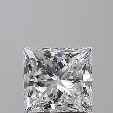 Brilliant Princess Shape F Color 1.00 CT VS1 Clarity Moissanite Diamond For Anniversary Ring