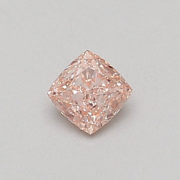 Luxury 0.35 CT Cushion Shape Fancy Intense Pink Color VVS2 Clarity Lab Grown Diamond For Soft Wind