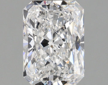 Elegant 1.54 CT Radiant Shape D Color SI1 Clarity Lab grown Diamond For Gold Silence