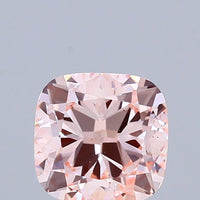 Experience Luxury 1.03 CT Cushion Shape Fancy Intense Pink Color VS2 Clarity Moissanite Diamond For Propose Ring