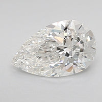 Luxurious VVS2 Clarity 1.07 CT Pear Shape F Color Moissanite Diamond For Cocktail Ring