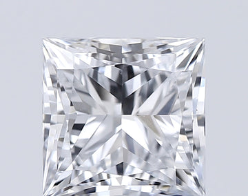 Stylish Princess Shape  1.42 CT G Color VS1 Clarity Lab grown Diamond For Birthday Ring