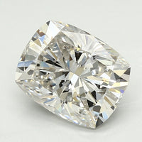 Custom Luxury 3.10 CT Cushion Shape H Color VS2 Clarity Moissanite Diamond For Engagement Ring
