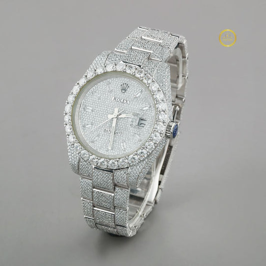 Lab Diamond Full Ice Watch by Ivevar Luxury & Elegance Redefined