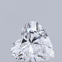 Unique SI1 Clarity 1.36 CT Heart Shape D Color Moissanite Diamond For Propose Ring