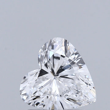 Unique SI1 Clarity 1.36 CT Heart Shape D Color Moissanite Diamond For Propose Ring