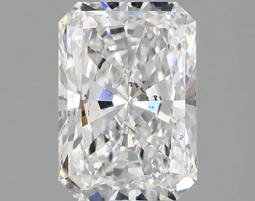 Premium 1.56 CT Radiant Shape D Color SI1 Clarity Lab grown Diamond For After Light