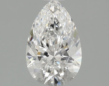 Unique 1.10 CT Pear Shape D Color SI1 Clarity Lab Grown Diamond For the Quiet Rain