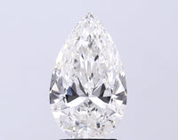 Unique 3.03 CT Pear Shape F Color VS1 Clarity Lab Grown Diamond For Faint Echo