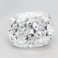 Gift 1.54 CT Cushion Shape D Color VVS1 Clarity Lab Grown Diamond For True Wait