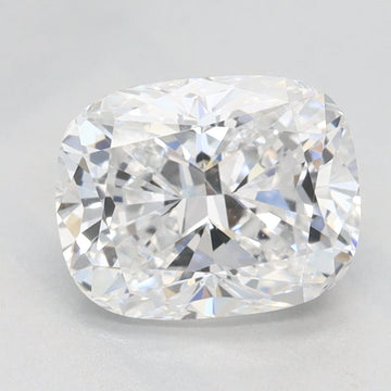 Gift 1.54 CT Cushion Shape D Color VVS1 Clarity Lab Grown Diamond For True Wait