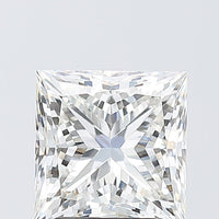 Bright 3.03 CT Princess Shape G Color VVS2 Clarity Moissanite Diamond For Gift Ring
